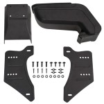 vidaXL Cotieră auto universală, negru, 14x30x(32-48,5) cm ABS vidaXL Cotieră auto universală, negru, 14x30x(32-48,5) cm ABS