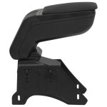 vidaXL Cotieră auto universală, negru, 14x30x(32-48,5) cm ABS vidaXL Cotieră auto universală, negru, 14x30x(32-48,5) cm ABS