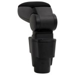 vidaXL Cotieră auto, negru, 13x34x(36,5-53) cm ABS vidaXL Cotieră auto, negru, 13x34x(36,5-53) cm ABS