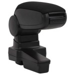 vidaXL Cotieră auto, negru, 14,5x32x(27-46) cm ABS vidaXL Cotieră auto, negru, 14,5x32x(27-46) cm ABS