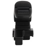 vidaXL Cotieră auto, negru, 14,5x32x(27-46) cm ABS vidaXL Cotieră auto, negru, 14,5x32x(27-46) cm ABS