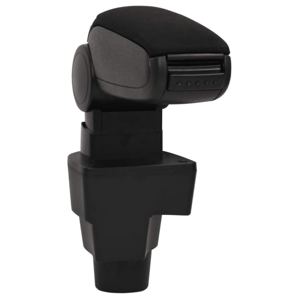 vidaXL Cotieră auto, negru, 15,5x32x(41-54) cm ABS