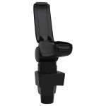 vidaXL Cotieră auto, negru, 15,5x32x(41-54) cm ABS vidaXL Cotieră auto, negru, 15,5x32x(41-54) cm ABS