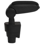 vidaXL Cotieră auto, negru, 15,5x32x(41-54) cm ABS vidaXL Cotieră auto, negru, 15,5x32x(41-54) cm ABS