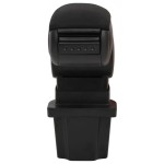 vidaXL Cotieră auto, negru, 13,5x32,5x(31-46,5) cm ABS vidaXL Cotieră auto, negru, 13,5x32,5x(31-46,5) cm ABS