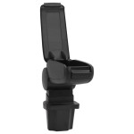 vidaXL Cotieră auto, negru, 13,5x32,5x(31-46,5) cm ABS vidaXL Cotieră auto, negru, 13,5x32,5x(31-46,5) cm ABS