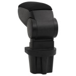 vidaXL Cotieră auto, negru, 13,5x32,5x(31-46,5) cm ABS vidaXL Cotieră auto, negru, 13,5x32,5x(31-46,5) cm ABS
