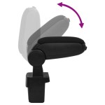 vidaXL Cotieră auto, negru, 15x31,5x(35-51) cm ABS vidaXL Cotieră auto, negru, 15x31,5x(35-51) cm ABS