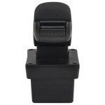 vidaXL Cotieră auto, negru, 17x40x(31-49) cm ABS vidaXL Cotieră auto, negru, 17x40x(31-49) cm ABS