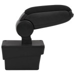 vidaXL Cotieră auto, negru, 17x40x(31-49) cm ABS vidaXL Cotieră auto, negru, 17x40x(31-49) cm ABS