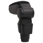 vidaXL Cotieră auto, negru, 12x33x(34-50) cm ABS vidaXL Cotieră auto, negru, 12x33x(34-50) cm ABS