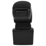 vidaXL Cotieră auto, negru, 14,5x31,5x(30-48) cm ABS vidaXL Cotieră auto, negru, 14,5x31,5x(30-48) cm ABS