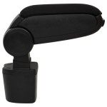 vidaXL Cotieră auto, negru, 14,5x31,5x(30-48) cm ABS vidaXL Cotieră auto, negru, 14,5x31,5x(30-48) cm ABS