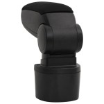 vidaXL Cotieră auto, negru, 14,5x31,5x(30-48) cm ABS vidaXL Cotieră auto, negru, 14,5x31,5x(30-48) cm ABS