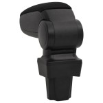 vidaXL Cotieră auto, negru, 11,5x32x(30-50) cm ABS vidaXL Cotieră auto, negru, 11,5x32x(30-50) cm ABS