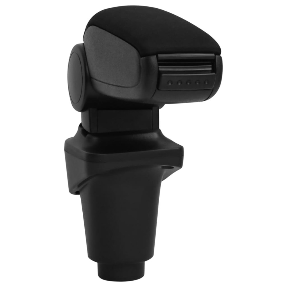 vidaXL Cotieră auto, negru, 14x35x(37-53) cm ABS