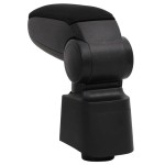 vidaXL Cotieră auto, negru, 12x34x(35-47) cm ABS vidaXL Cotieră auto, negru, 12x34x(35-47) cm ABS