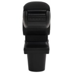 vidaXL Cotieră auto, negru, 13x36x(30-46) cm ABS vidaXL Cotieră auto, negru, 13x36x(30-46) cm ABS