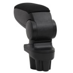 vidaXL Cotieră auto, negru, 13x36x(30-46) cm ABS vidaXL Cotieră auto, negru, 13x36x(30-46) cm ABS