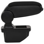 vidaXL Cotieră auto, negru, 14x33x(30-45,5) cm ABS vidaXL Cotieră auto, negru, 14x33x(30-45,5) cm ABS