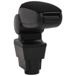 vidaXL Cotieră auto, negru, 11x35x(32-49) cm ABS vidaXL Cotieră auto, negru, 11x35x(32-49) cm ABS