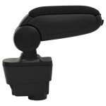 vidaXL Cotieră auto, negru, 11x35x(32-49) cm ABS vidaXL Cotieră auto, negru, 11x35x(32-49) cm ABS