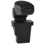 vidaXL Cotieră auto, negru, 17x32x(37-53) cm ABS vidaXL Cotieră auto, negru, 17x32x(37-53) cm ABS