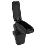 vidaXL Cotieră auto, negru, 17x32x(37-53) cm ABS vidaXL Cotieră auto, negru, 17x32x(37-53) cm ABS