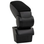 vidaXL Cotieră auto, negru, 15x31x(28-44) cm ABS vidaXL Cotieră auto, negru, 15x31x(28-44) cm ABS