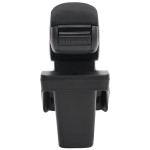 vidaXL Cotieră auto, negru, 16x30x(40-50) cm ABS vidaXL Cotieră auto, negru, 16x30x(40-50) cm ABS