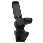 vidaXL Cotieră auto, negru, 15x35x(33-49,5) cm ABS vidaXL Cotieră auto, negru, 15x35x(33-49,5) cm ABS