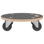 vidaXL Cărucioare de transport, 2 buc., rotunde, Ø38x11,5 cm, 250 kg vidaXL Cărucioare de transport, 2 buc., rotunde, Ø38x11,5 cm, 250 kg