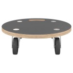 vidaXL Cărucioare de transport, 2 buc., rotunde, Ø38x11,5 cm, 250 kg vidaXL Cărucioare de transport, 2 buc., rotunde, Ø38x11,5 cm, 250 kg