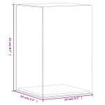 vidaXL Cutie de prezentare, transparent, 14x14x22 cm, acril vidaXL Cutie de prezentare, transparent, 14x14x22 cm, acril