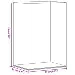 vidaXL Cutie de prezentare, transparent, 17x12x25 cm, acril vidaXL Cutie de prezentare, transparent, 17x12x25 cm, acril