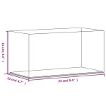 vidaXL Cutie de prezentare, transparent, 24x12x11 cm, acril vidaXL Cutie de prezentare, transparent, 24x12x11 cm, acril