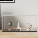 vidaXL Cutie de prezentare, transparent, 30x15x14 cm, acril