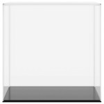 vidaXL Cutie de prezentare, transparent, 30x30x30 cm, acril
