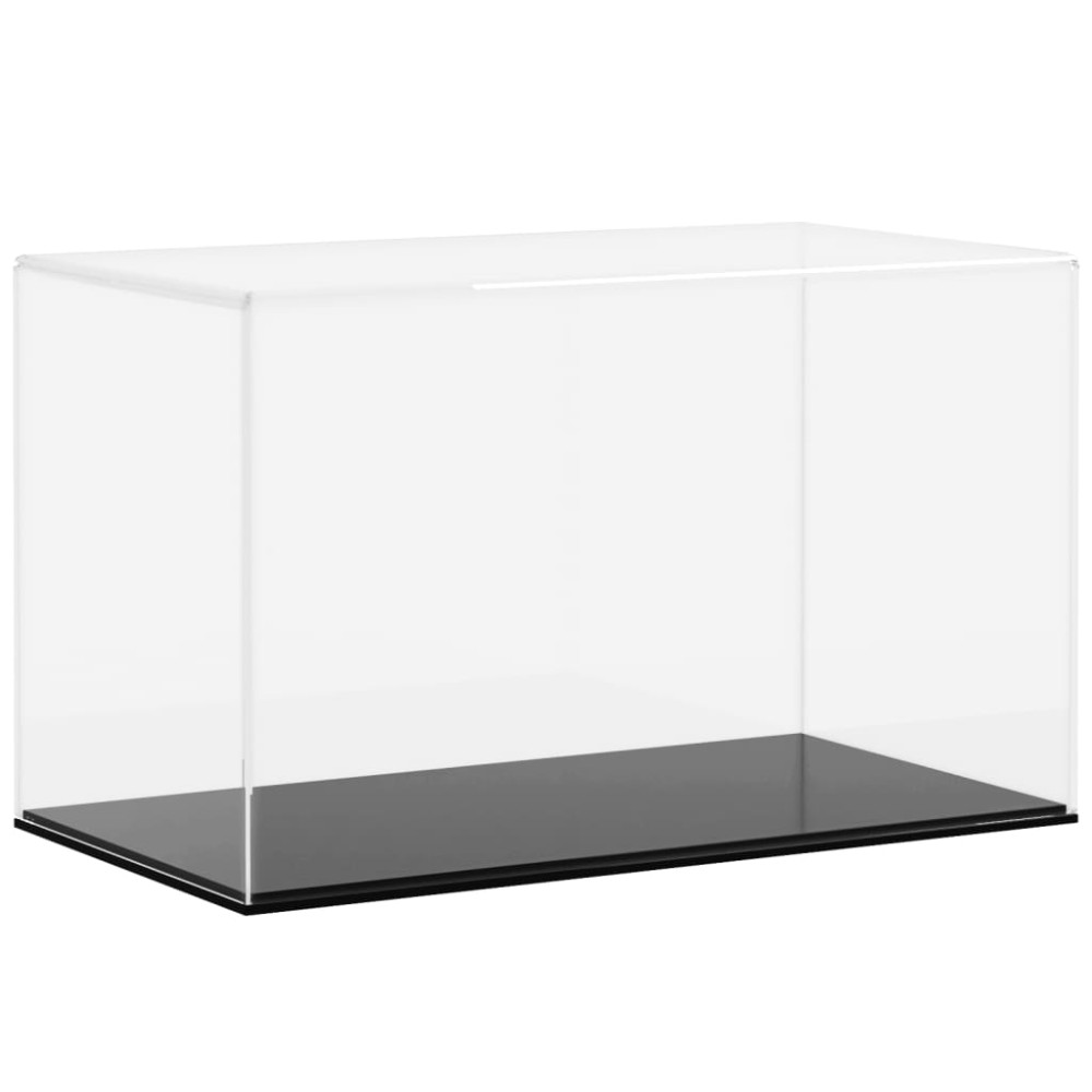 vidaXL Cutie de prezentare, transparent, 31x17x19 cm, acril