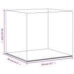 vidaXL Cutie de prezentare, transparent, 40x36x35 cm, acril vidaXL Cutie de prezentare, transparent, 40x36x35 cm, acril