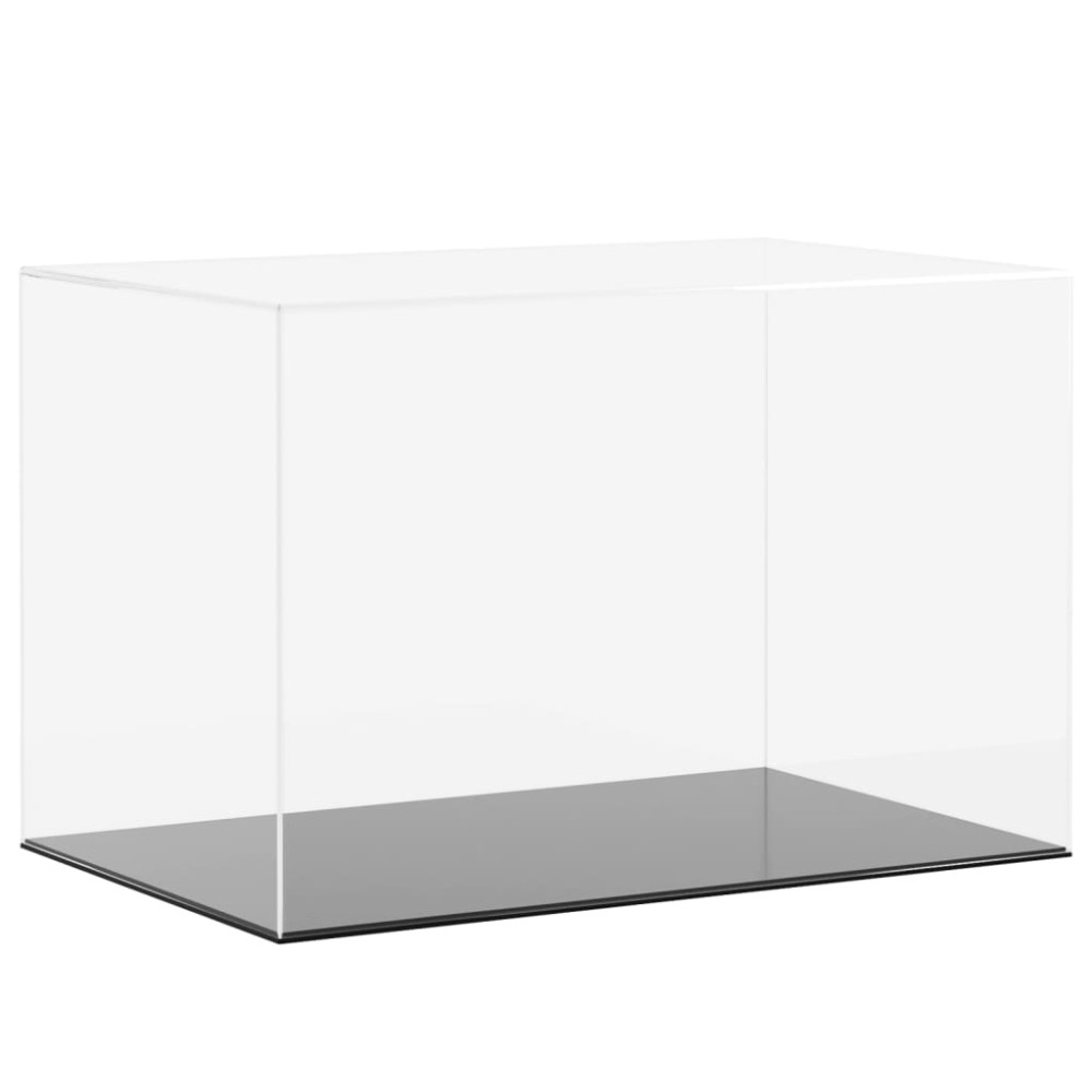 vidaXL Cutie de prezentare, transparent, 56x36x37 cm, acril