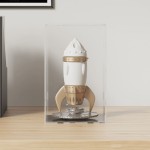 vidaXL Cutie de prezentare, transparent, 14x14x22 cm, acril vidaXL Cutie de prezentare, transparent, 14x14x22 cm, acril