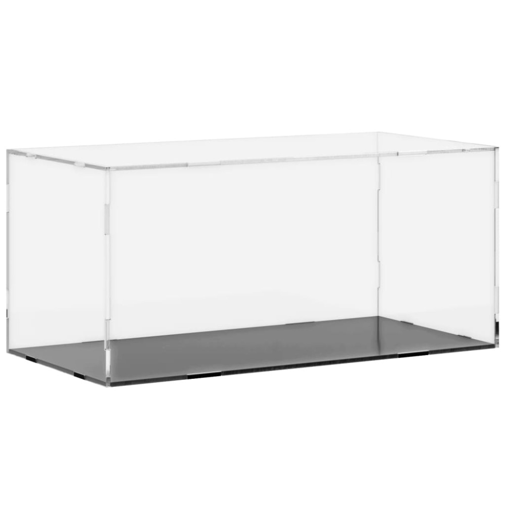 vidaXL Cutie de prezentare, transparent, 24x12x11 cm, acril