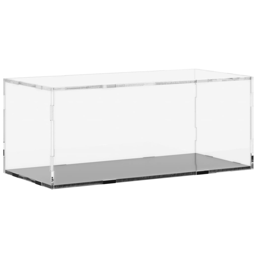 vidaXL Cutie de prezentare, transparent, 34x16x14 cm, acril