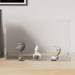 vidaXL Cutie de prezentare, transparent, 31x17x19 cm, acril