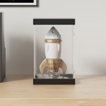 vidaXL Cutie de prezentare, transparent, 14x14x22 cm, acril vidaXL Cutie de prezentare, transparent, 14x14x22 cm, acril