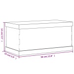 vidaXL Cutie de prezentare, transparent, 30x15x14 cm, acril vidaXL Cutie de prezentare, transparent, 30x15x14 cm, acril