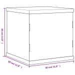 vidaXL Cutie de prezentare, transparent, 30x30x30 cm, acril vidaXL Cutie de prezentare, transparent, 30x30x30 cm, acril