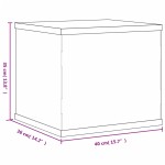 vidaXL Cutie de prezentare, transparent, 40x36x35 cm, acril vidaXL Cutie de prezentare, transparent, 40x36x35 cm, acril