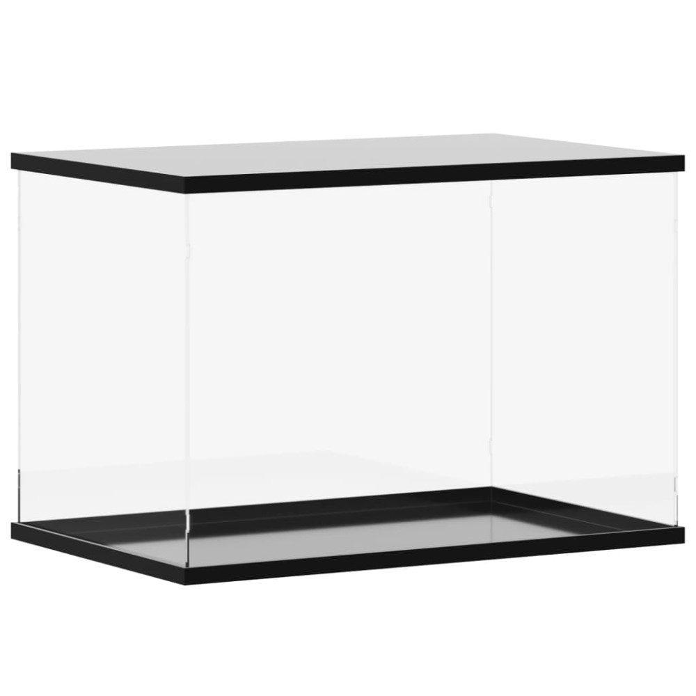 vidaXL Cutie de prezentare, transparent, 56x36x37 cm, acril